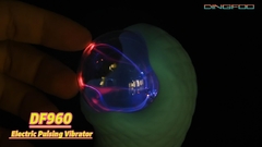 Fabbrica di giocattoli sessuali Dingfoo DF960 Vibratore elettrico pulsante