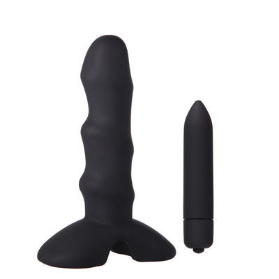 AAA Battery Powered Prostate Massage Anal Plug Vibrator IPX6 Waterproof  DF241
